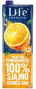 Nectar sok pomorandza Life 1.5 l