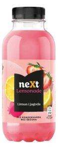0.4 l Pet Lemonade Lemon Strawberry Zero Sugar**