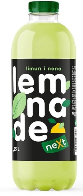 Next nap.Lemonades-lemon mint 1.25 l PET