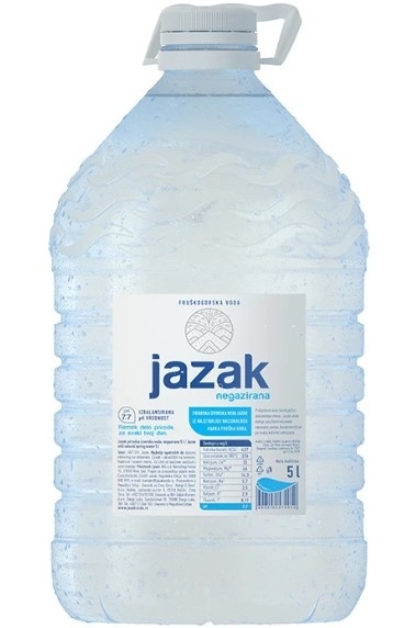 Voda Negazirana Jazak 5 l Pet Nis