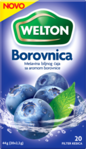 Čaj Borovnica 44 g Welton