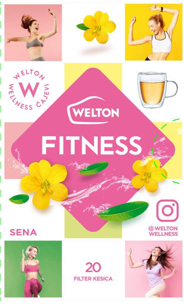 Čaj Welton Fitness 24 g