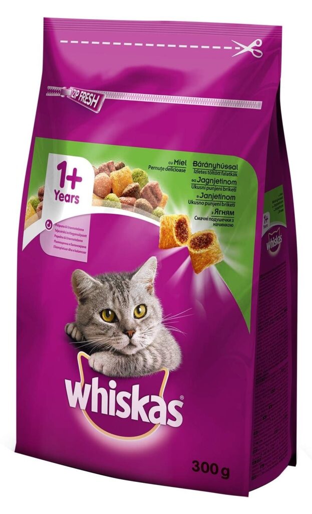 Whiskas Briket Adult Jag Šarg 300