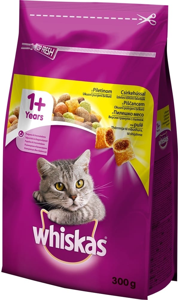 Hrana brik./pil&povr&kroket Whiskas 300 g