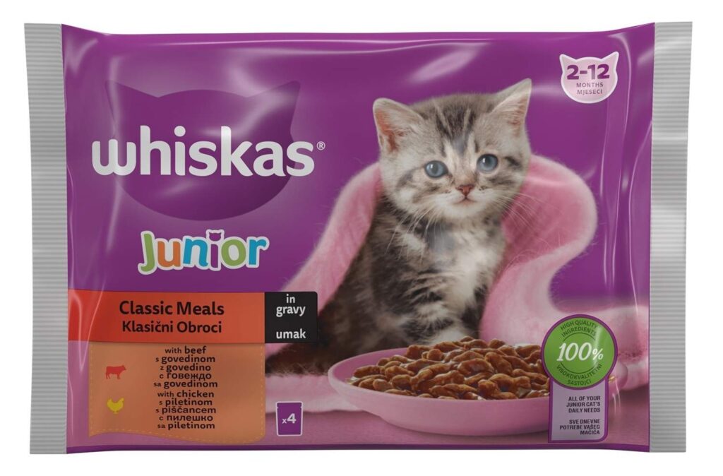 Hrana Mačke Izbor Mesa Jun4x 85 g Whi
