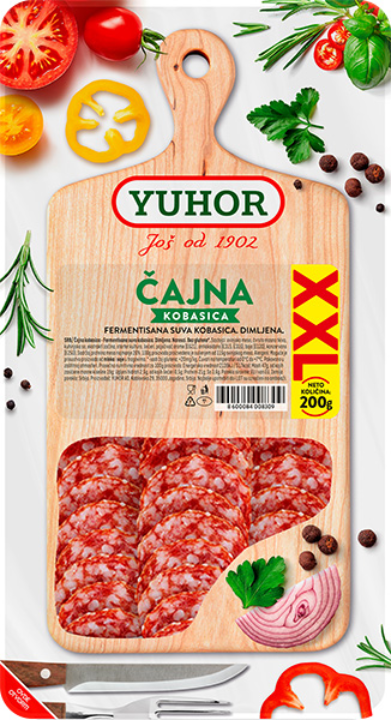 Kobasica Čajna Xxl Slajs 200 g Yuh
