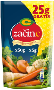 Zacin C 250 g+25 g gratis