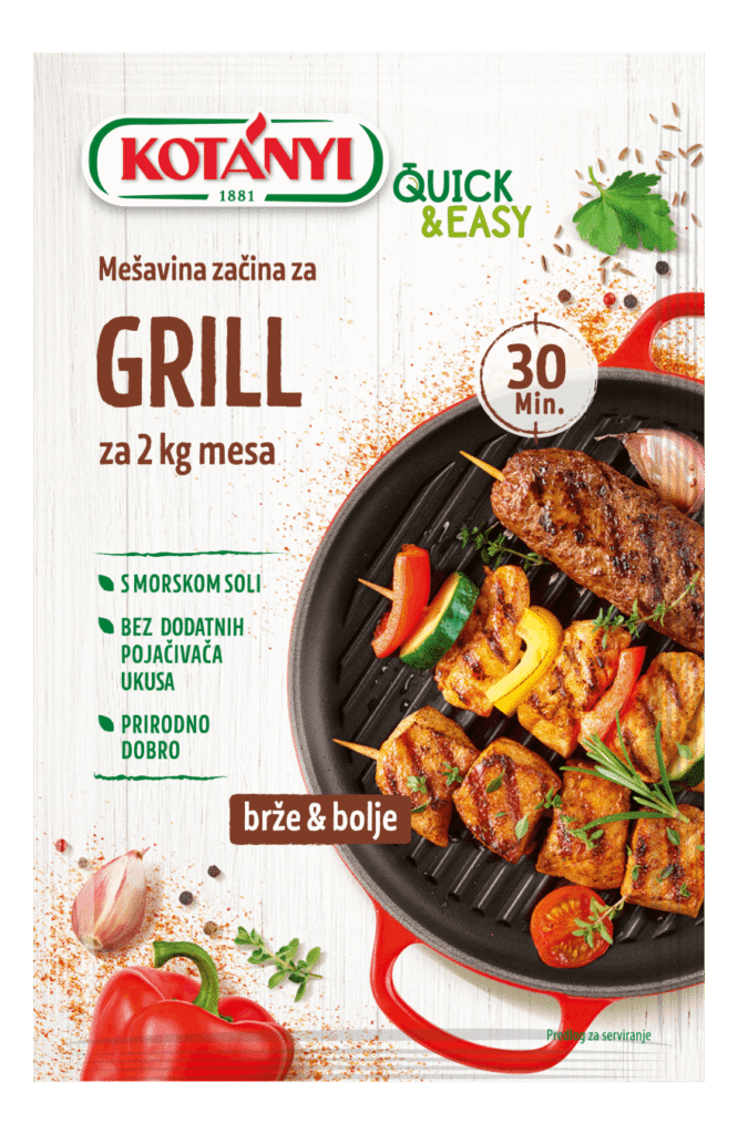 Začin Meš za Grill Q&e 40 g Kotanyi