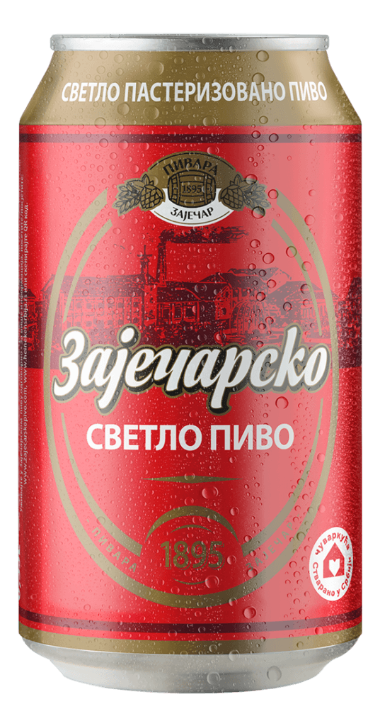 Pivo Zajecarsko 0.33 can