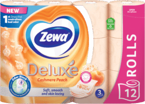 Toalet papir ZEWA Del 3sl breskva 12 rol
