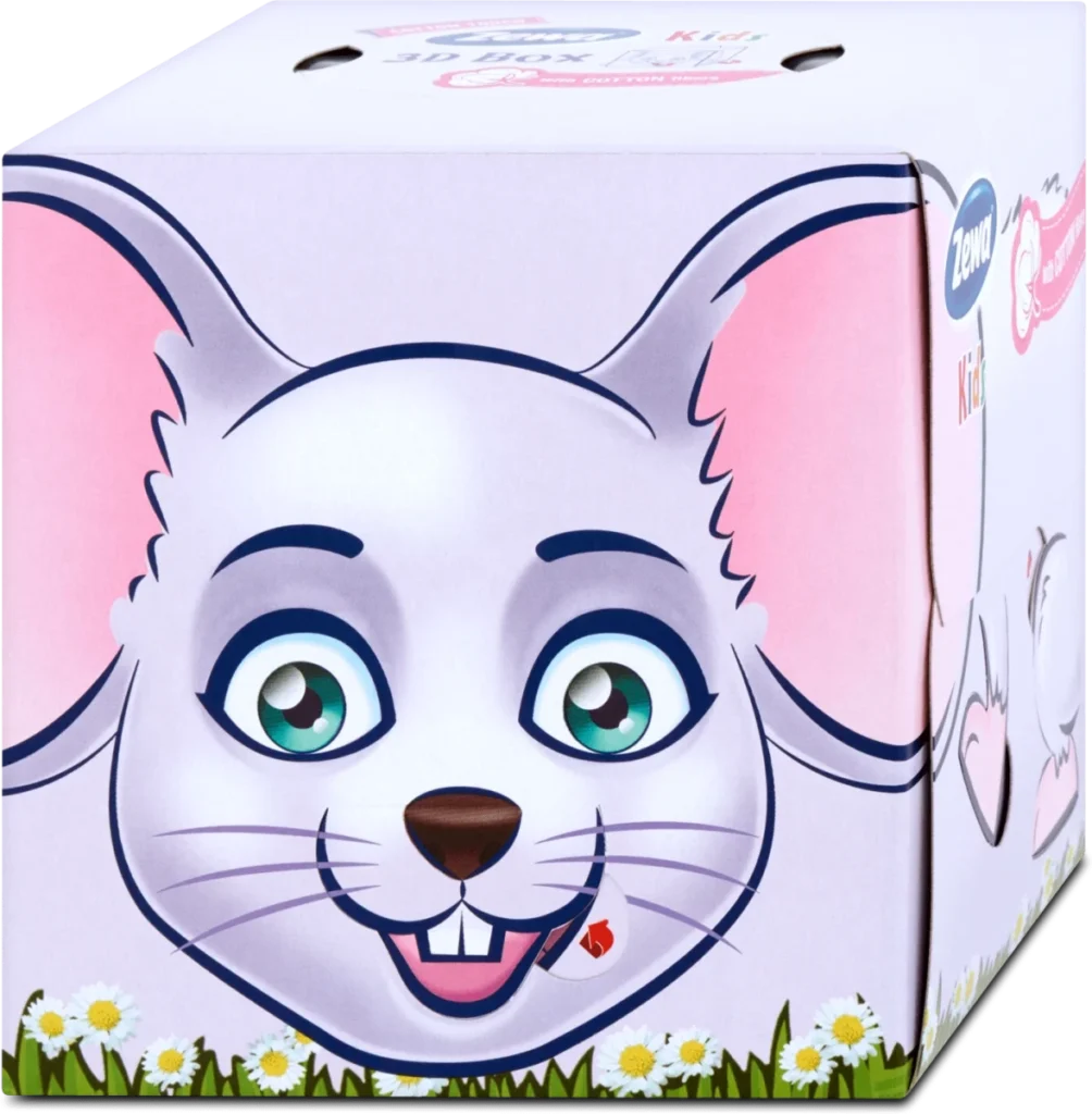 Maramice Lice 3d Box Zoo 2sl Zewa