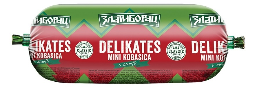 Kobasica Delikates Mini 320 g Zlatib