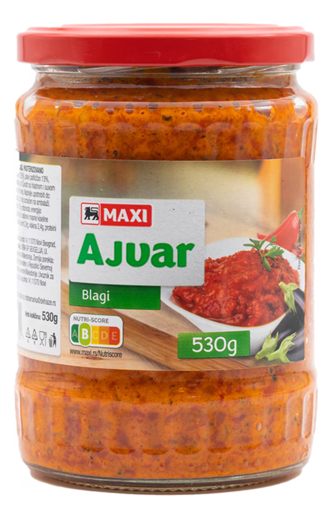 Ajvar blagi Maxi 530 g