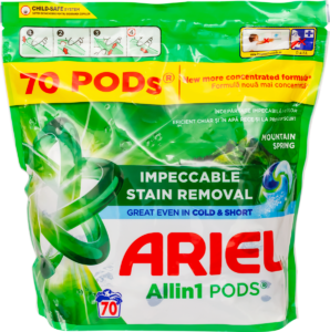 Ariel kapsule ms 70 pranja nelt