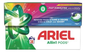 Ariel kapsule color 38 kom nelt