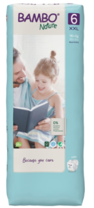 Bambo pelene Nature 6 extra large 16+kg 40 kom