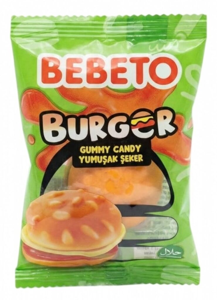 Bombone Fast Food 30 g Bebeto