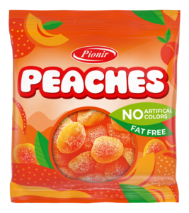Bombone Gummy Peaches nv 100 g Pioni