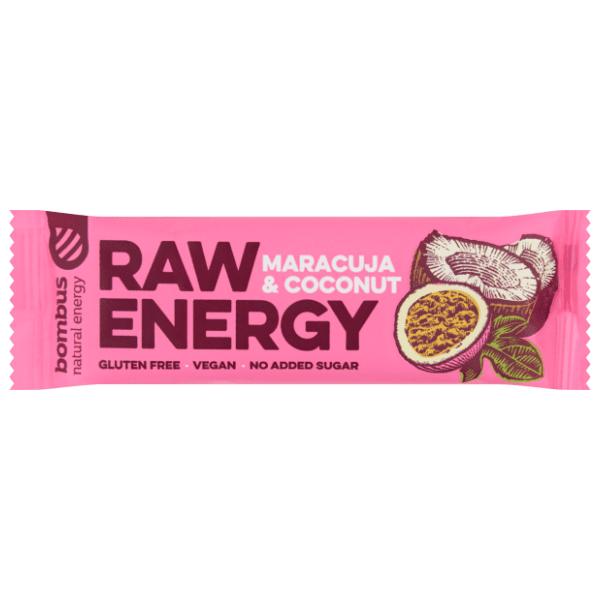 Bar Raw Energy Maracuja&coconut 50 g