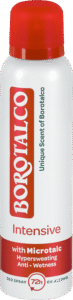 Deo Sprej Intensive 150 ml Borotalco