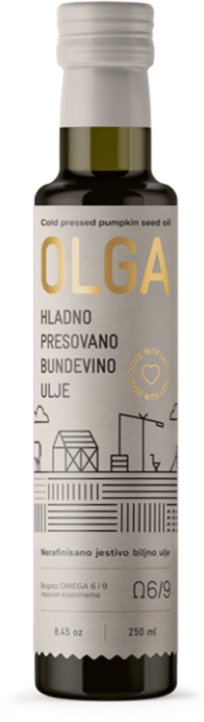 Hladno presovano bunde. ulje OLGA 250 ml