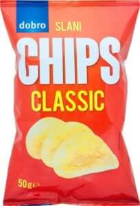 Chipsy cips rebrasti chili 55 g