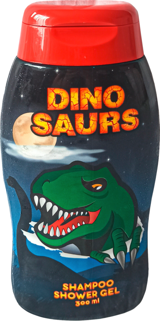 Dinosaurs šampon i gel za kupanje 300 ml