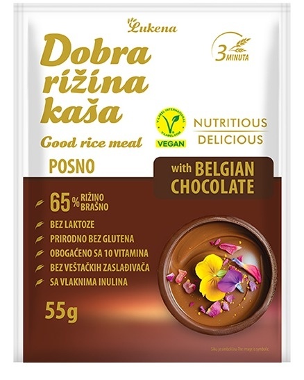 Kaša Dobra Rižina sa Belg Čok 55 g
