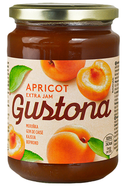 Ekstra džem kajsija Gustona 450 g