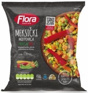 Povrće Meksički Miks Smr 400 g Flora