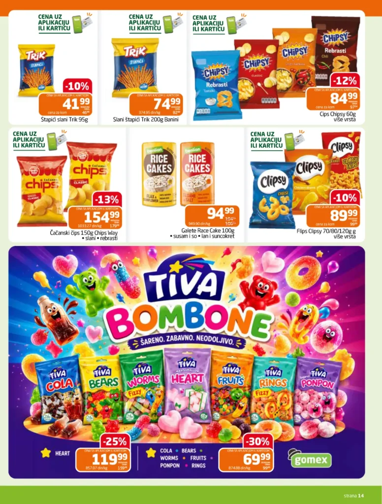 Gomex katalog, strana 14