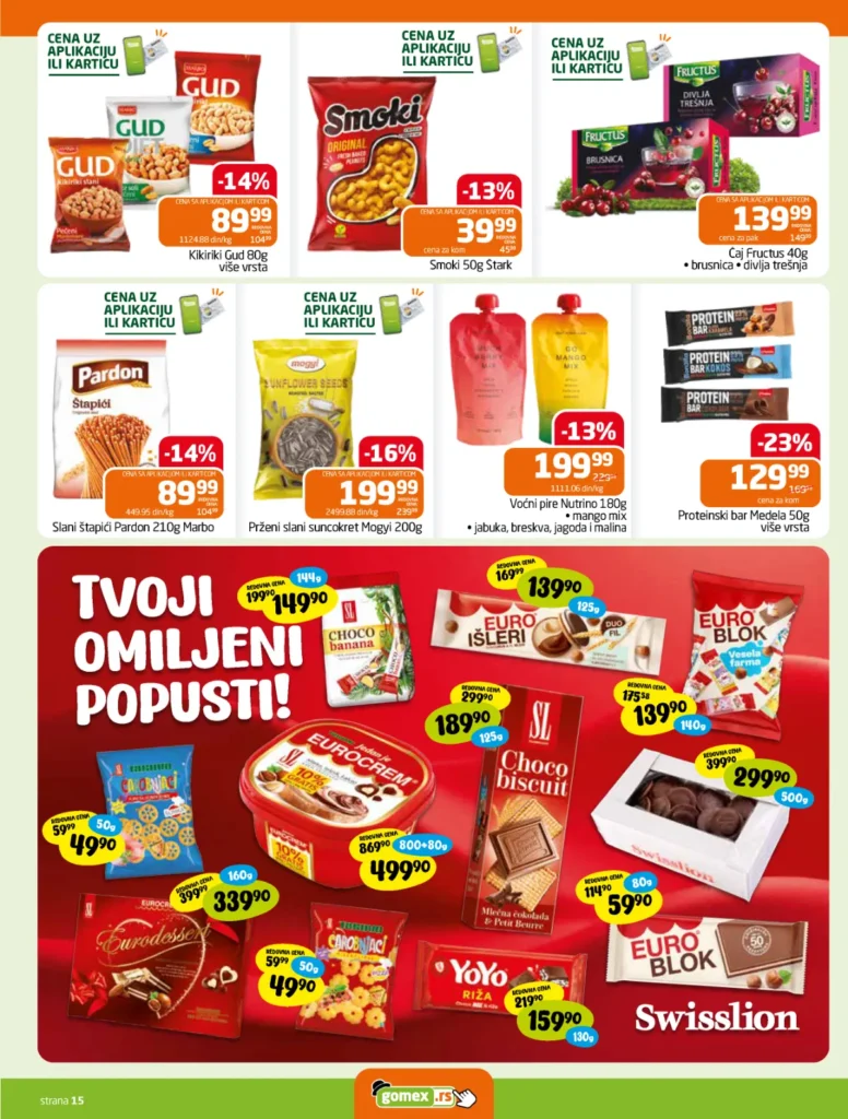 Gomex katalog, strana 15