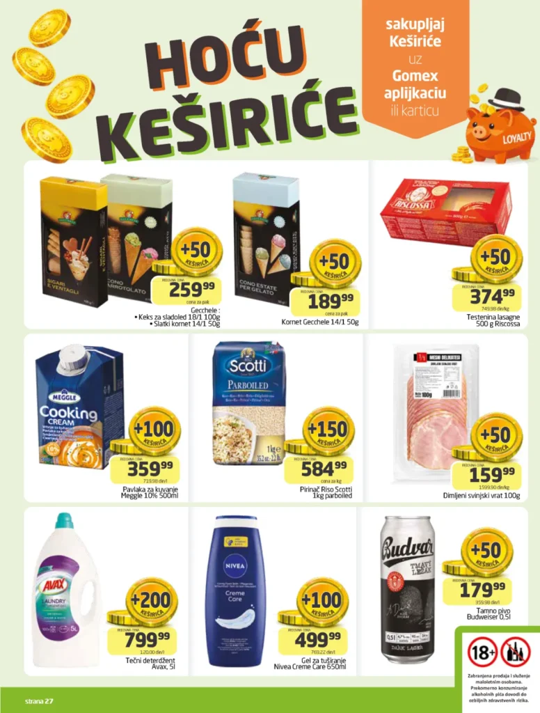 Gomex katalog, strana 27