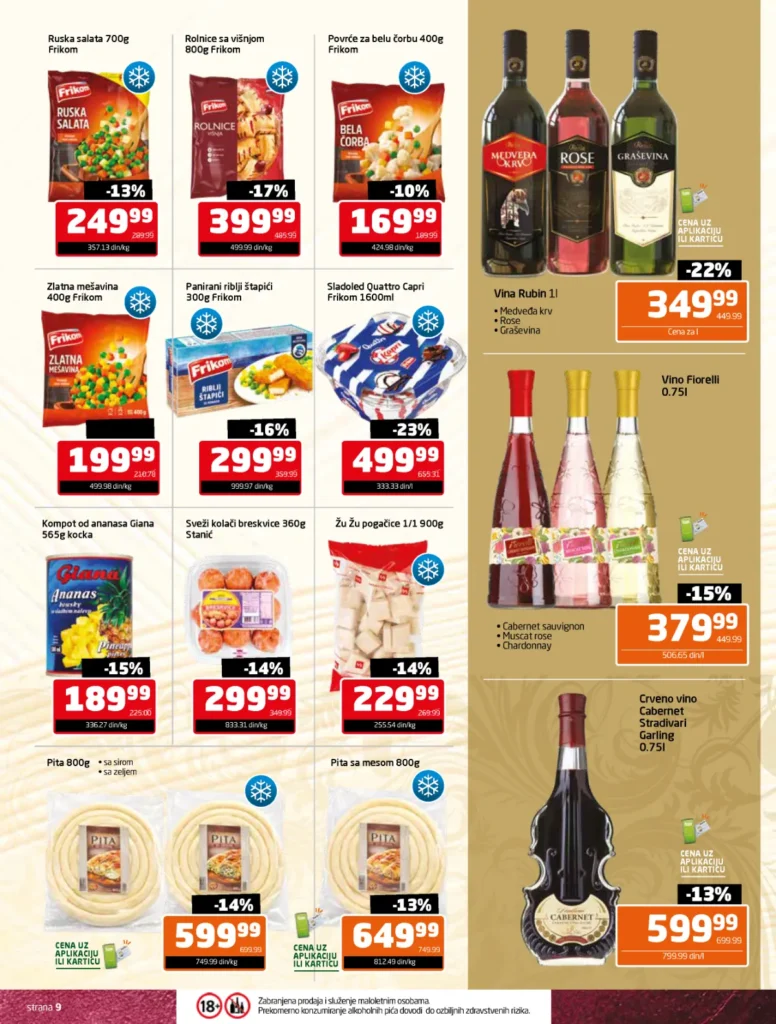 Gomex katalog, strana 9