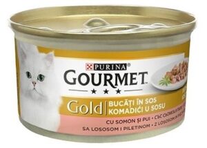 Nestle gourmet Gold Cat Pil&los 85 g