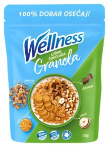 Wellness granola lesnik i čokolada 60 g
