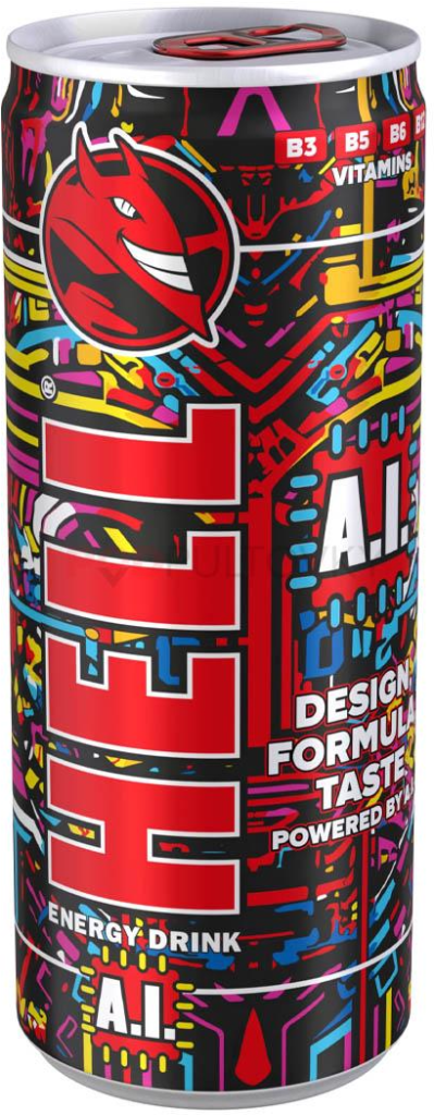 Hell energy drink ED AI 0.25 l