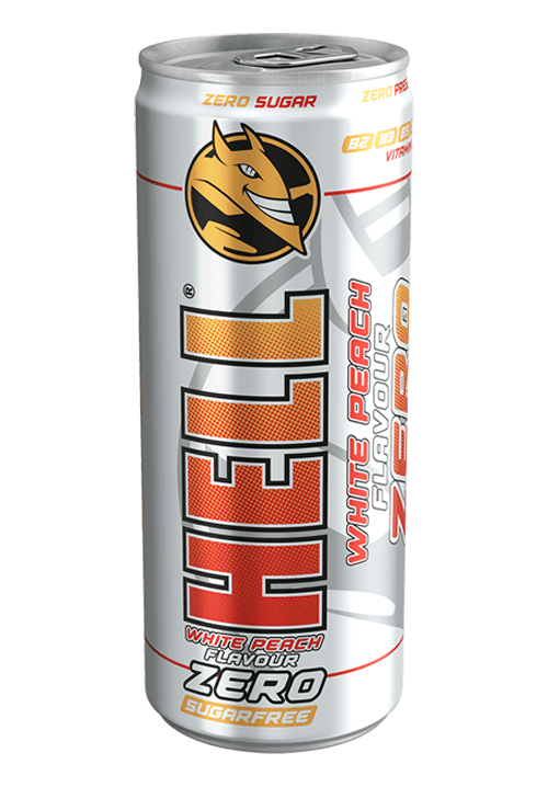 Hell Zero White Peach 0.25 l Can
