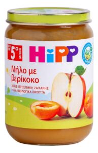 Kašica Jabuka Kajsija 190 g 5m+hipp