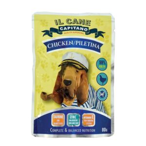 Capitano Il cane 80 g piletina za pse