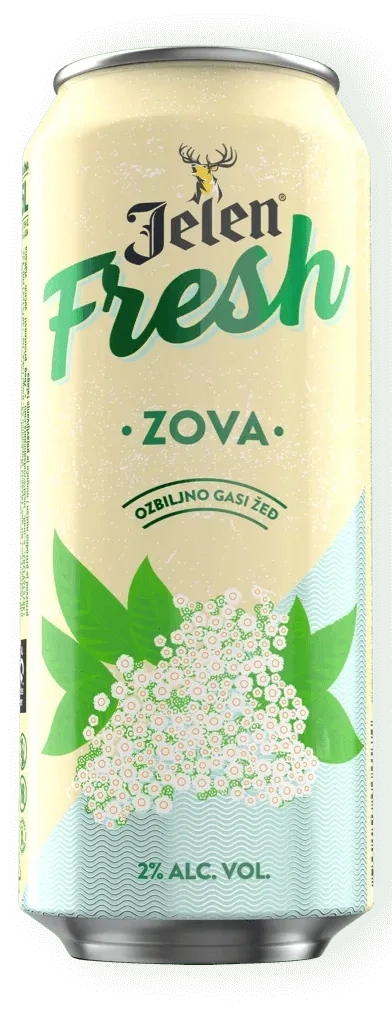 Jelen pivo Fresh Zova 0.5 Can Apati