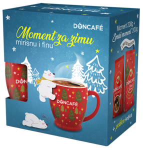 Doncafe kafa Moment 2x 200 g+šolja