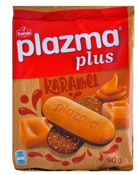 Bambi keks Plazma Plus Karamel 90 g