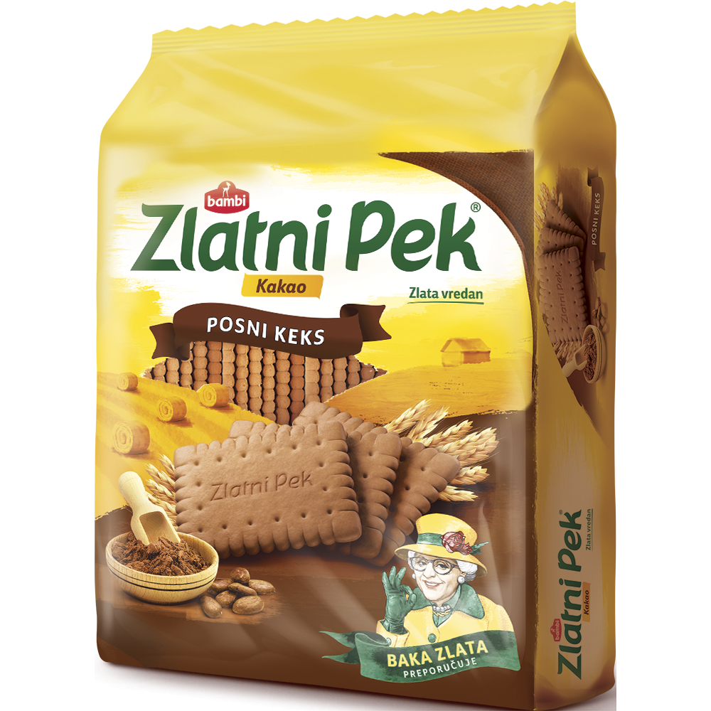 Keks Kakao 630 g Zlatni Pek