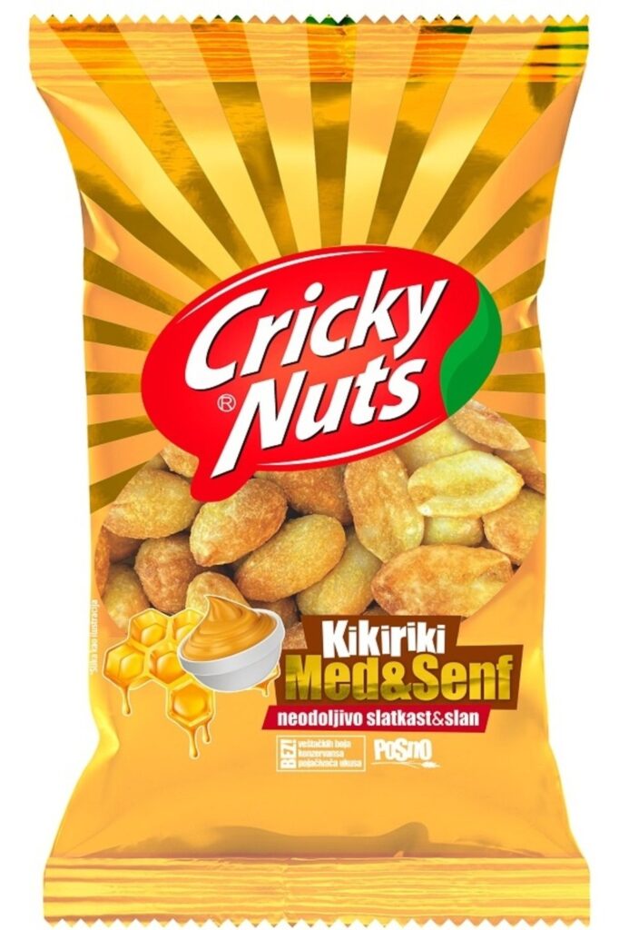 Cricky Kikiriki Med+senf 75 g