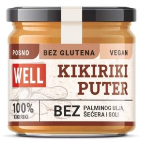 Namaz Kikiriki Puter 180 g Well