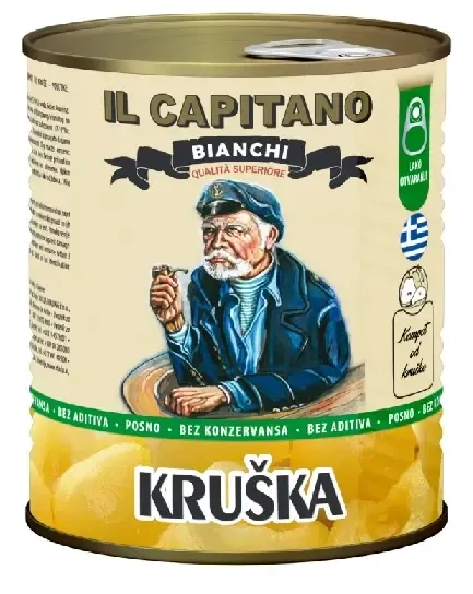 kompot kruška polovina 850 ml Il Capitano