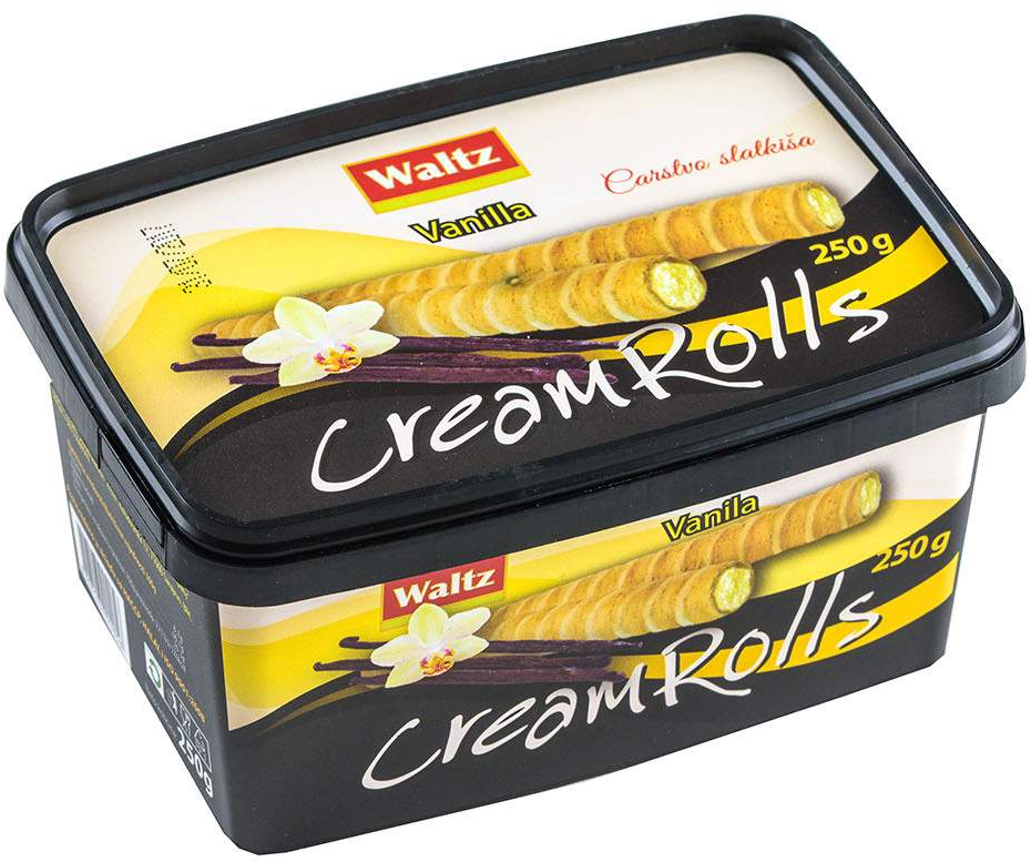 Cream Rolls Vanila 250 g