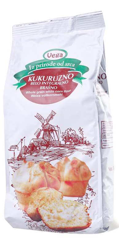 brašno kukuruzno belo integ.Vega 1 kg