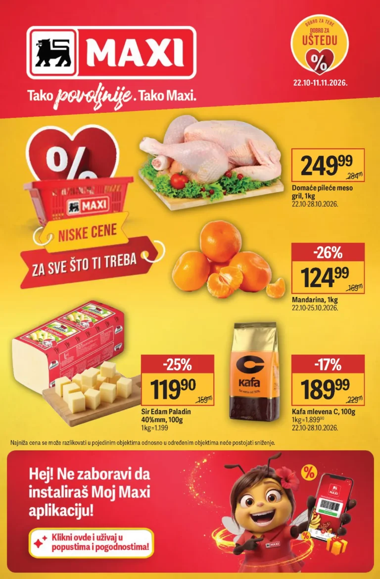 Maxi katalog, korica